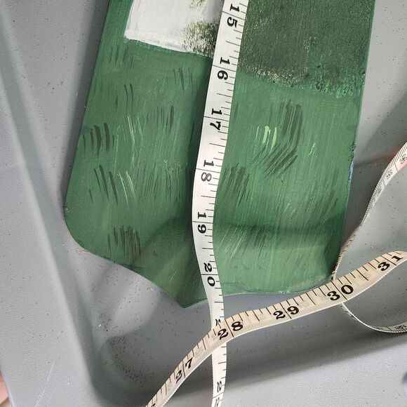 Hand Crafted Cape Hatteras Lighthouse Painting Art Picture Ocean Landscape - Picture 3 of 14